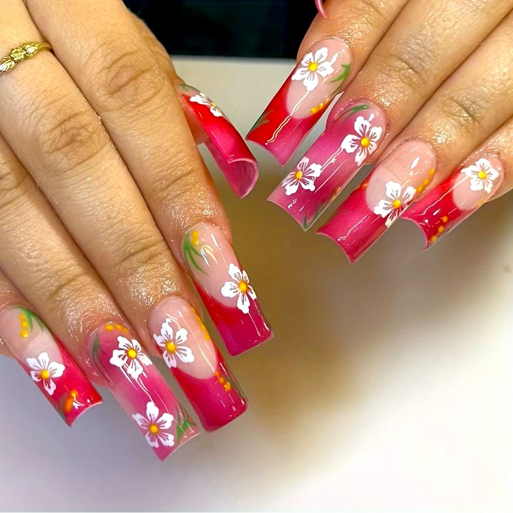 Floral Nails